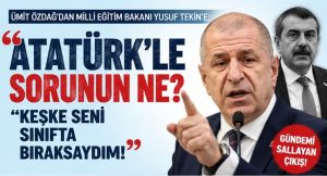 Atatürk’le Sorunun Ne?