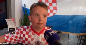 VIDEO Malac oduševio kad su ga pitali za koga navija: Htio sam za Srbiju, ali nisu se kvalificirali'