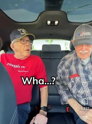 Two men in their 80s take a trip in a self-driving car, and it’s an absolute must-watch