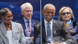 Obama Presidential Center opens in Chicago with an urgent call to defend democracy