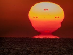 Avisos actualizados por altas temperaturas para el fin de semana.