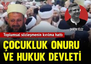 Çocukluk onuru ve hukuk devleti: Toplumsal sözleşmenin kırılma hattı
