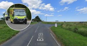Motorbike crash blocks busy coastal road