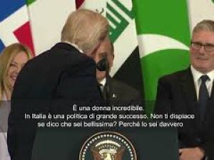 Trump a Meloni nel 2025: Potrò dirti che sei bella? Corro il rischio