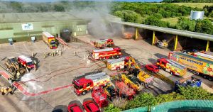 Huge recycling centre fire was 'sparked by lithium-ion battery' crushed by bin lorry