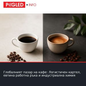 Глобалният пазар на кафе: Логистичен картел, евтина работна ръка и индустриална химия