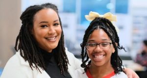 Big Sister Jaleesa and Little Sister Jaime exemplify how mentorship is a two-way street