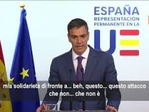 Solidarietà di Sánchez a Meloni: Non saprei nemmeno come definire l'attacco di Trump