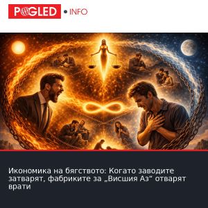 Икономика на бягството: Когато заводите затварят, фабриките за „Висшия Аз“ отварят врати