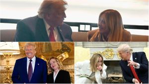 Trump attacca ancora Meloni: “Ha implorato per una foto”. La premier: “È una pura invenzione, sono allibita”