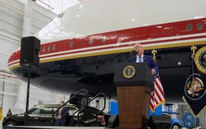 Trump unveils the new Air Force One gifted by Qatar