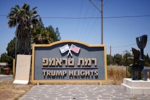 In Israel’s ‘Trump Heights,’ residents still believe in US president despite Iran deal