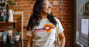 Retro merchandise line celebrates Peterborough DBIA 45th anniversary