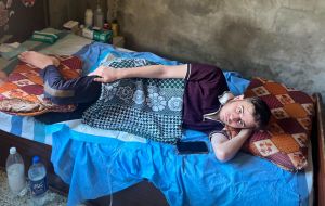 Gaza Soccer Player Who Dreamed of Competing in World Cup Can Now Barely Watch It