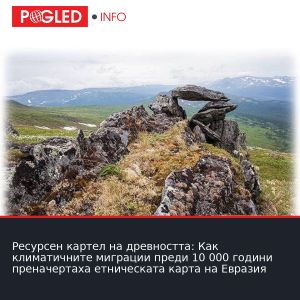 Ресурсен картел на древността: Как климатичните миграции преди 10 000 години преначертаха етническата карта на Евразия