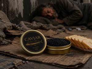 Você daria caviar a um mendigo?