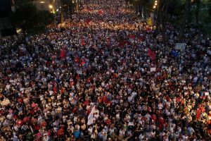 Thousands rally in Albania amid growing opposition to Kushner-linked resort project