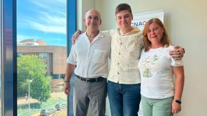 Leone al Cnao coi pazienti: «Incontrare il Papa, che conforto per noi»