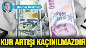 Kur artışı kaçınılmazdır