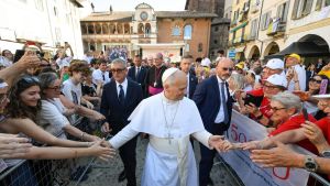 Papa Leone XIV a Pavia: «Siate buoni cittadini» -