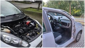Vandali scatenati, raid su auto in sosta: rubato un intero sportello