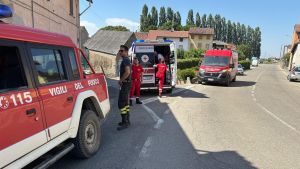 Si perdono in bici alla confluenza tra il Po e il Sesia a Breme: salvati dai pompieri