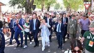 Adunata di Gemona, il blitz di Fratelli d’Italia agita il centrodestra: «Ma non c’è stata malizia»