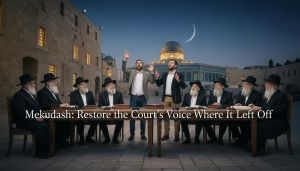 Mekudash: Restore the Court’s Voice Where It Left Off