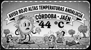 Avisos rojos y naranjas por altas temperaturas en zonas de Andalucía para mañana martes