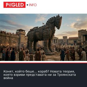Конят, който беше... кораб? Новата теория, която взриви представата ни за Троянската война