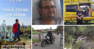 Motorcyclist on defying odds after crash left him unconscious in water-filled ditch