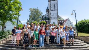 Wird Grießen Golddorf? Die Fachjury ist nach dem dreistündigen Besuch begeistert