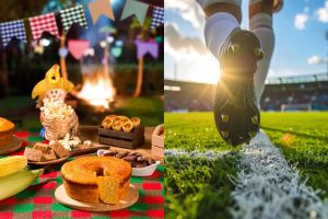 A Festa Junina engolida pela Copa