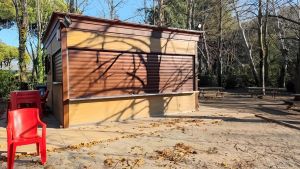 Bar in gestione per presidiare il parco