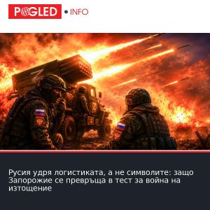 Русия удря логистиката, а не символите: защо Запорожие се превръща в тест за война на изтощение