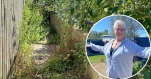 'Trash alley' is back! Widow's frustration at overrun passageway
