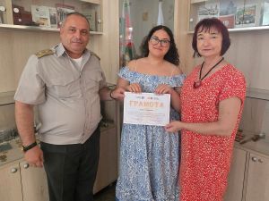 Жанет от Айтос спечели престижно национално отличие