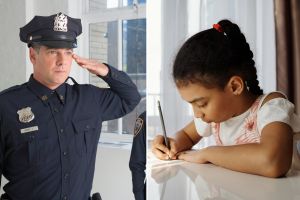 10-year-old girl walks into police station and brings officers to tears with 2 simple words