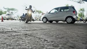 “Make slippery spot in Bhandup East safe for bikers”