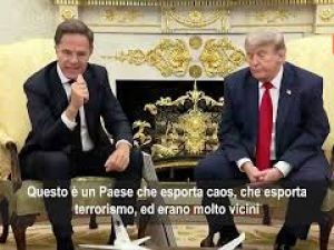 Rutte (Nato): Trump si è assunto resposabilità di guerra Iran per bene di tutto il mondo libero
