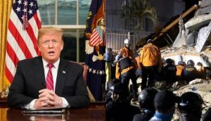 Trump pledges aid to earthquake-ravaged Venezuela