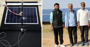 Mumbai Startup’s Clean-Tech Solution Revives Dead Solar Panels & Cuts Water Use by 55%