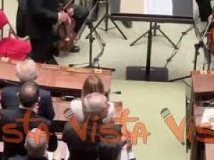 Standing ovation per Mattarella agli 80 anni dell'Assemblea Costituente alla Camera