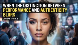 When the distinction between performance and authenticity blurs