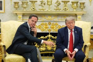 Erdogan, Rutte en Macron: het trio dat Trump ondanks alles binnenboord wil houden bij de NAVO