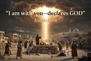 I am with you—declares GOD