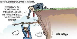 la viñeta de Morán
