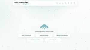 Emma fa il suo debutto nel salone di internet