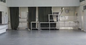 Inside the former military base which could house asylum seekers
