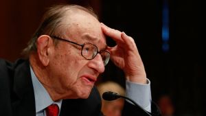 Greenspan was on a pedestal, until the big crash